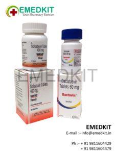 Virso (400 mg) [Sofosbuvir] & DACTOVIN - DACLATASVIR TABLET 60 MG - COMBO-0
