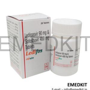 LEDIFOS - Ledipasvir 90 mg and Sofosbuvir 400 mg Tablets-0