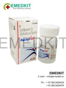 HEPCINAT LP - Ledipasvir 90 mg and Sofosbuvir 400 mg Tablets-0