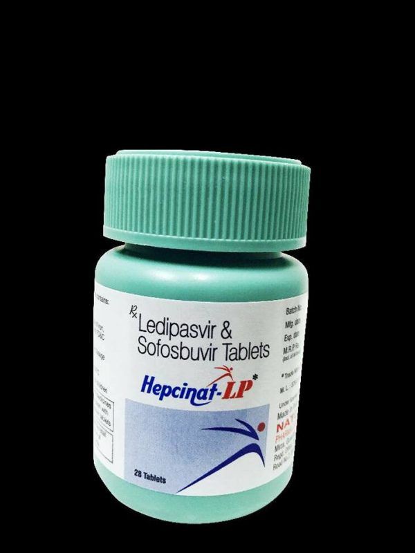 HEPCINAT LP - Ledipasvir 90 mg and Sofosbuvir 400 mg Tablets-150