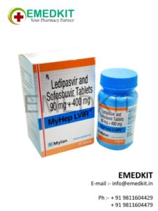MyHep LVIR - Ledipasvir 90 mg and Sofosbuvir 400 mg Tablets-0