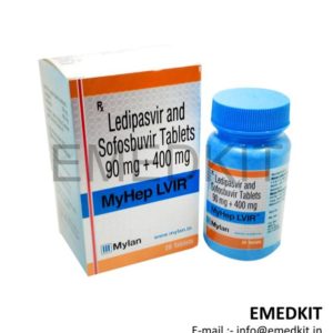 MyHep LVIR - Ledipasvir 90 mg and Sofosbuvir 400 mg Tablets-0