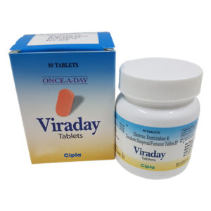 VIRADAY - Tenofovir Disoproxil Fumarate 300mg/Emtricitabine 200mg/Efavirenz 600mg-0