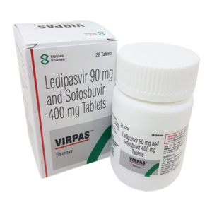 VIRPAS - Ledipasvir 90 mg and sofosbuvir 400 mg-0
