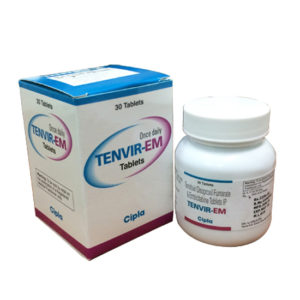 Tenvir-EM - Emtricitabine, Tenofovir, Disoproxil & Fumarate 200mg/300mg/245mg -0