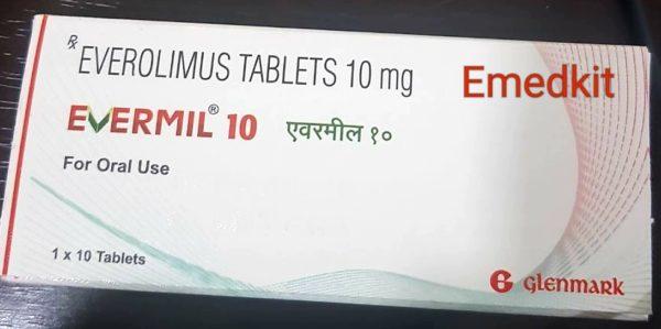 EVERMIL TABLETS 10mg - EVEROLIMUS-0