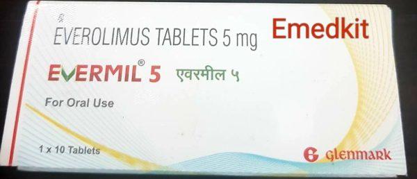 EVERMIL TABLETS 5 mg - EVEROLIMUS-0