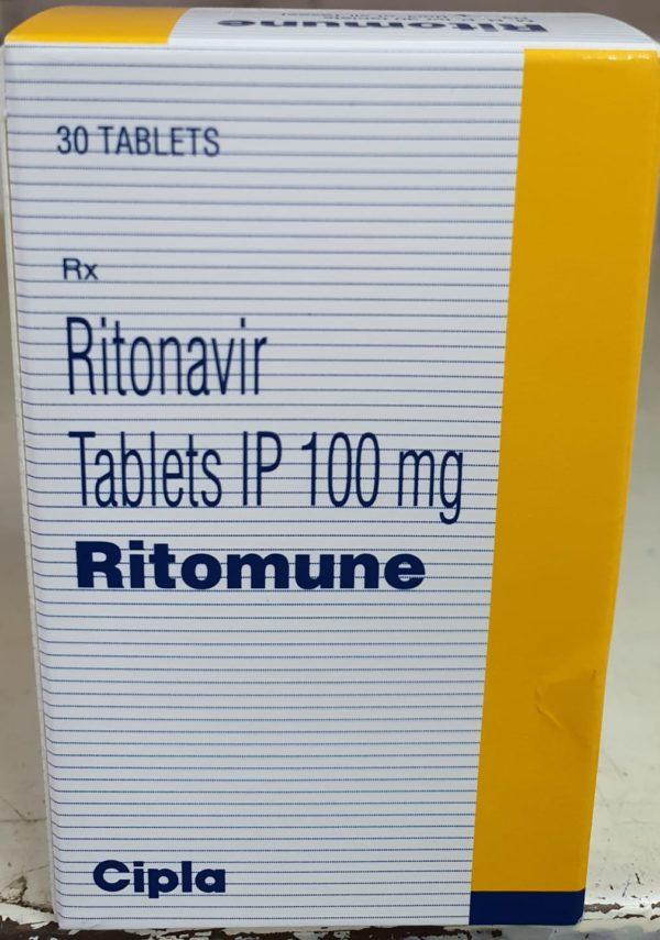 Ritomune - Ritonavir Tablets IP 100mg -0
