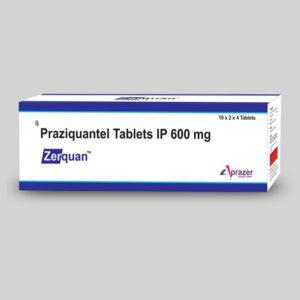 Zerquan - Praziquantel Tablets IP 600 mg-0