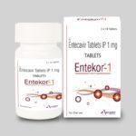 Entekor - 1 - Entecavir Tablets Ip 1 mg-0