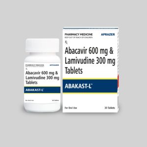ABAKAST-L - Abacavir 600 mg & Lamivudine 300 mg Tablets-0