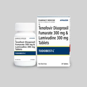 TUDOBEST-L - Tenofovir Disoproxil Fumarate 300 mg & Lamivudine 300 mg-0